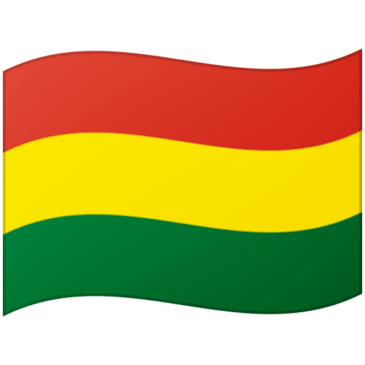 Google design of the flag: Bolivia emoji verson:Noto Color Emoji 15.0