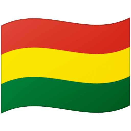 Google design of the flag: Bolivia emoji verson:Noto Color Emoji 15.0