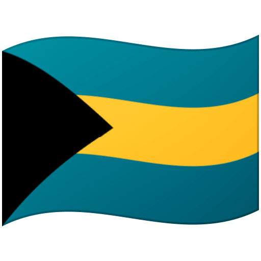 Google design of the flag: Bahamas emoji verson:Noto Color Emoji 15.0