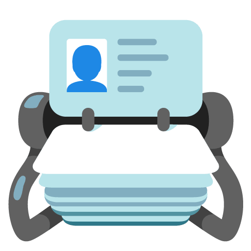 Google design of the card index emoji verson:Noto Color Emoji 15.0
