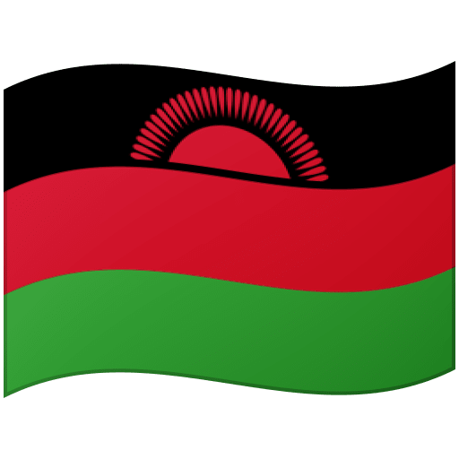 Google design of the flag: Malawi emoji verson:Noto Color Emoji 15.0