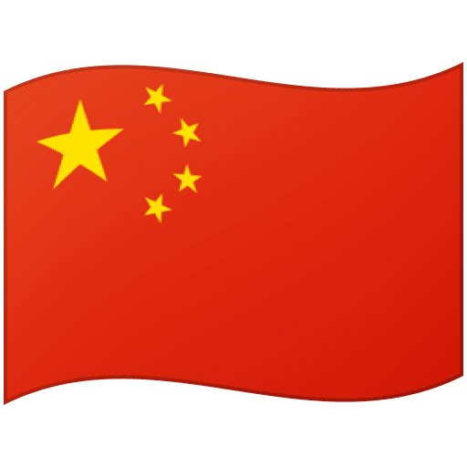 Google design of the flag: China emoji verson:Noto Color Emoji 15.0