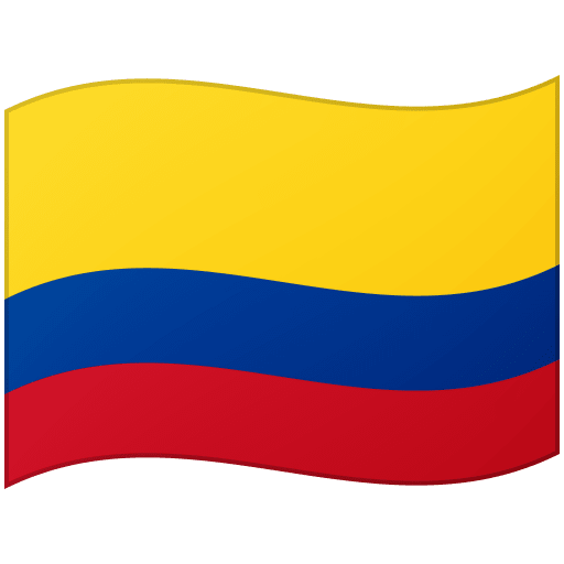 Google design of the flag: Colombia emoji verson:Noto Color Emoji 15.0