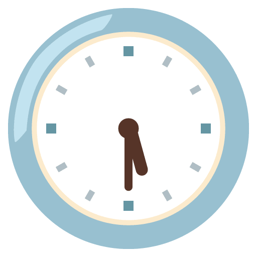 Google design of the five-thirty emoji verson:Noto Color Emoji 15.0