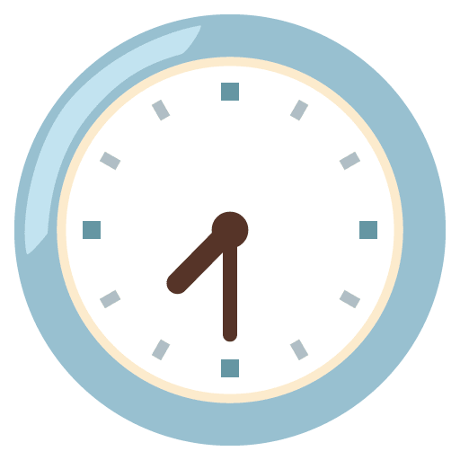 Google design of the seven-thirty emoji verson:Noto Color Emoji 15.0
