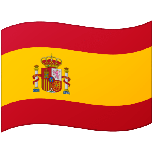 Google design of the flag: Spain emoji verson:Noto Color Emoji 15.0