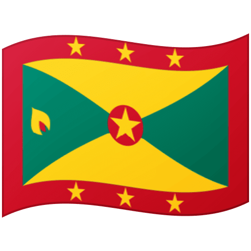 Google design of the flag: Grenada emoji verson:Noto Color Emoji 15.0