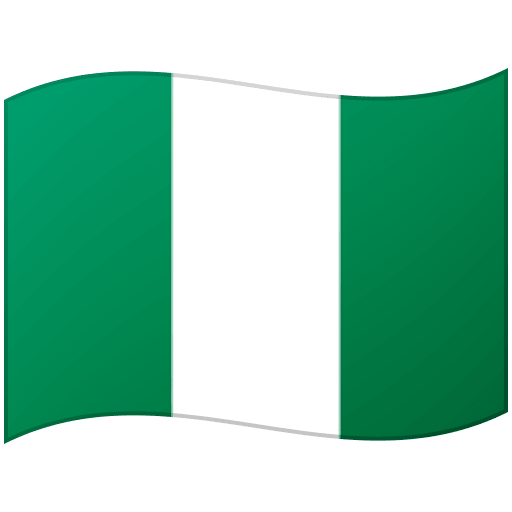 Google design of the flag: Nigeria emoji verson:Noto Color Emoji 15.0