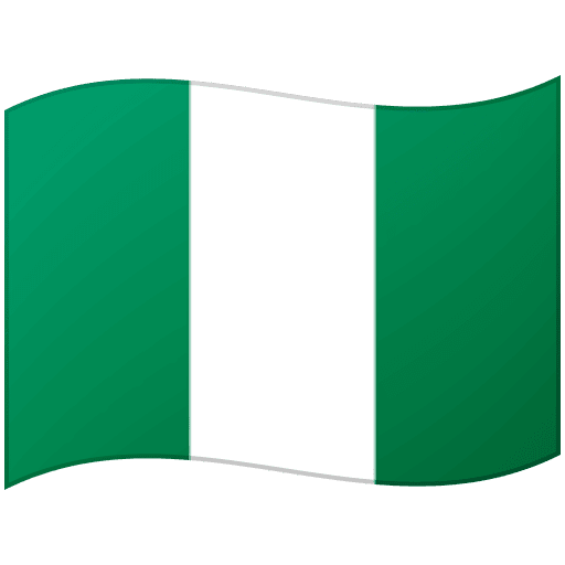 Google design of the flag: Nigeria emoji verson:Noto Color Emoji 15.0