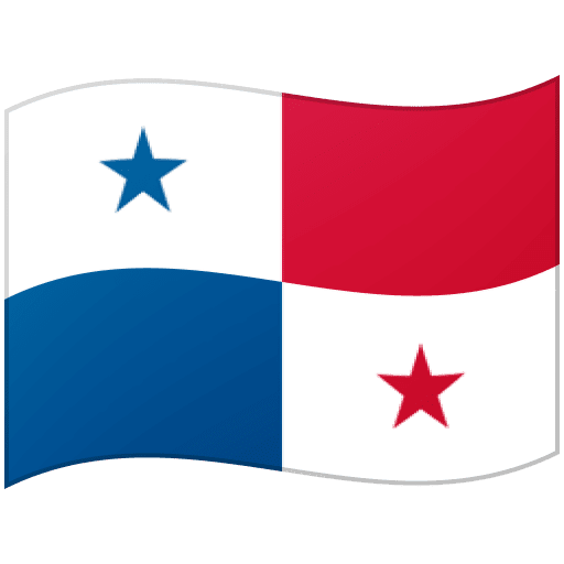 Google design of the flag: Panama emoji verson:Noto Color Emoji 15.0