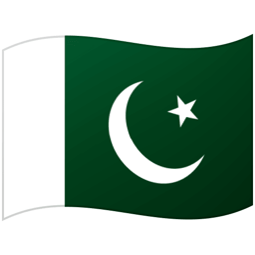 Google design of the flag: Pakistan emoji verson:Noto Color Emoji 15.0