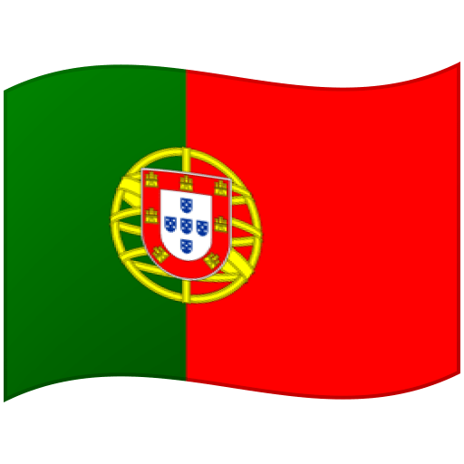 Google design of the flag: Portugal emoji verson:Noto Color Emoji 15.0