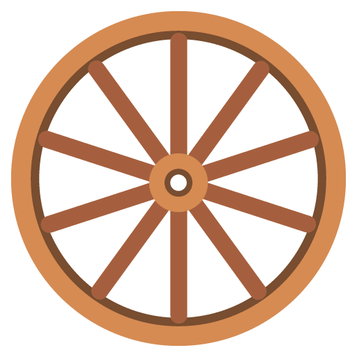 Google design of the wheel emoji verson:Noto Color Emoji 15.0