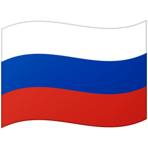 Google design of the flag: Russia emoji verson:Noto Color Emoji 15.0