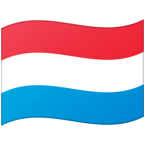 Google design of the flag: Luxembourg emoji verson:Noto Color Emoji 15.0