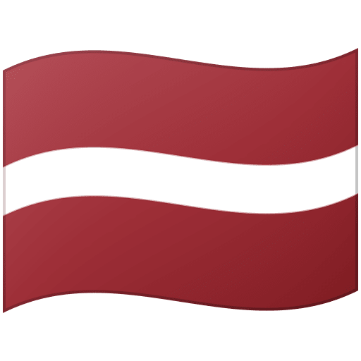 Google design of the flag: Latvia emoji verson:Noto Color Emoji 15.0