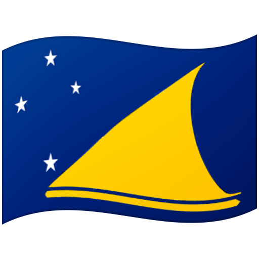 Google design of the flag: Tokelau emoji verson:Noto Color Emoji 15.0