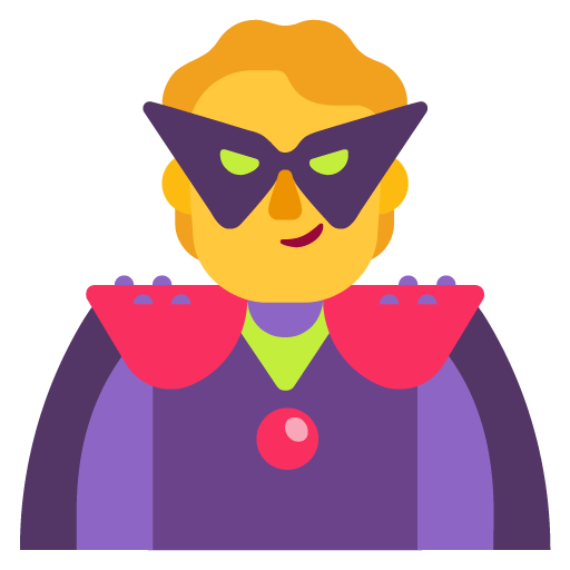 Microsoft design of the supervillain emoji verson:Windows-11-22H2