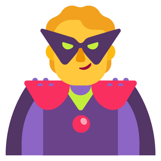 Microsoft design of the supervillain emoji verson:Windows-11-22H2