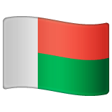 Whatsapp design of the flag: Madagascar emoji verson:2.23.2.72