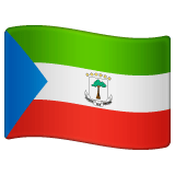 Whatsapp design of the flag: Equatorial Guinea emoji verson:2.23.2.72