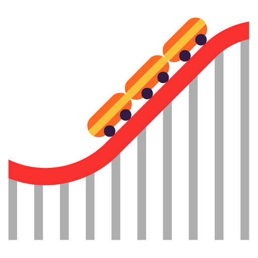 Microsoft design of the roller coaster emoji verson:Windows-11-22H2