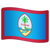 Whatsapp design of the flag: Guam emoji verson:2.23.2.72