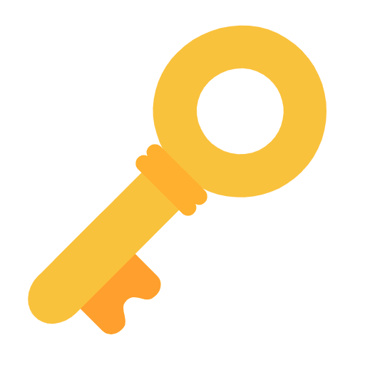 Microsoft design of the old key emoji verson:Windows-11-23H2