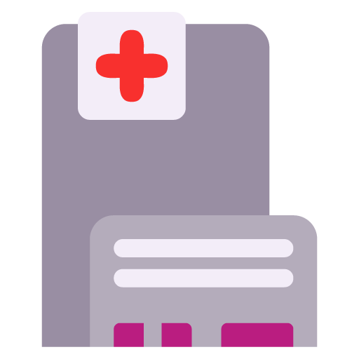 Microsoft design of the hospital emoji verson:Windows-11-22H2