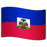 Whatsapp design of the flag: Haiti emoji verson:2.23.2.72