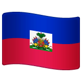 Whatsapp design of the flag: Haiti emoji verson:2.23.2.72