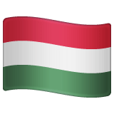 Whatsapp design of the flag: Hungary emoji verson:2.23.2.72