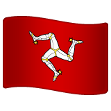 Whatsapp design of the flag: Isle of Man emoji verson:2.23.2.72