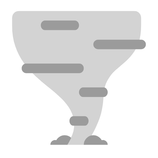 Microsoft design of the tornado emoji verson:Windows-11-23H2