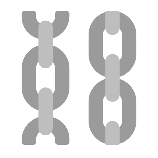 Microsoft design of the chains emoji verson:Windows-11-23H2