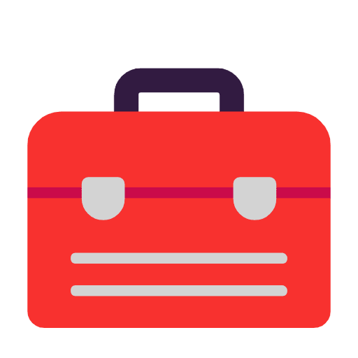 Microsoft design of the toolbox emoji verson:Windows-11-23H2