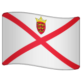Whatsapp design of the flag: Jersey emoji verson:2.23.2.72
