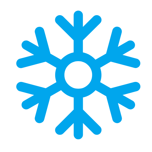 Microsoft design of the snowflake emoji verson:Windows-11-23H2