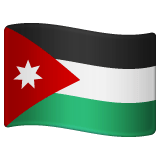 Whatsapp design of the flag: Jordan emoji verson:2.23.2.72