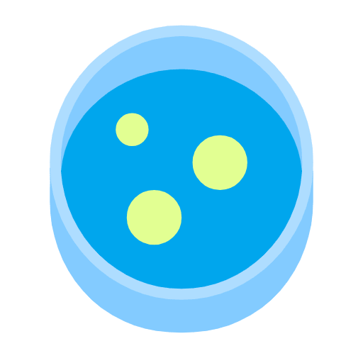 Microsoft design of the petri dish emoji verson:Windows-11-23H2