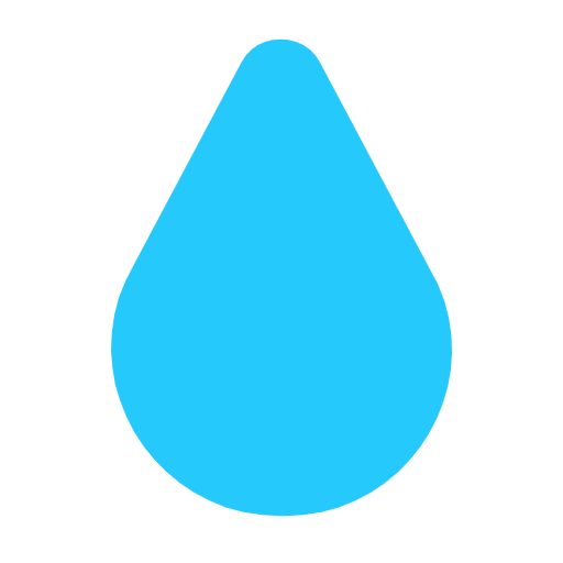 Microsoft design of the droplet emoji verson:Windows-11-23H2
