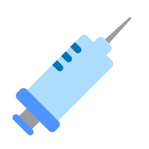 Microsoft design of the syringe emoji verson:Windows-11-23H2