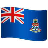 Whatsapp design of the flag: Cayman Islands emoji verson:2.23.2.72