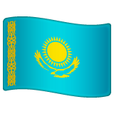Whatsapp design of the flag: Kazakhstan emoji verson:2.23.2.72