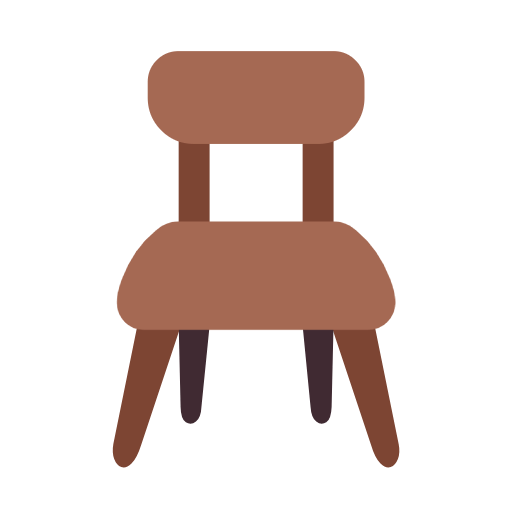 Microsoft design of the chair emoji verson:Windows-11-23H2