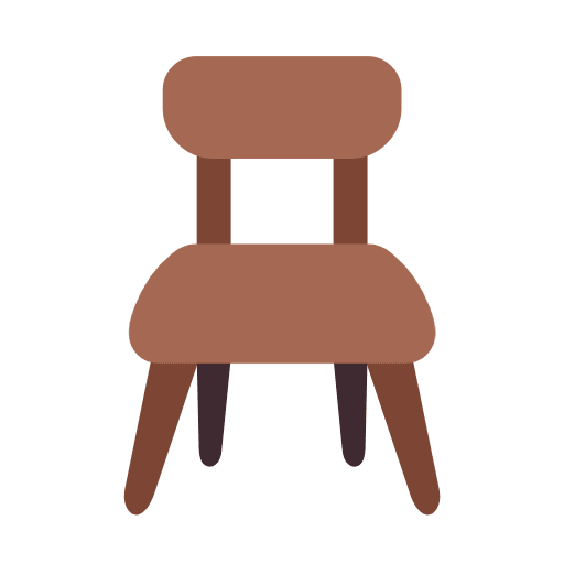 Microsoft design of the chair emoji verson:Windows-11-23H2