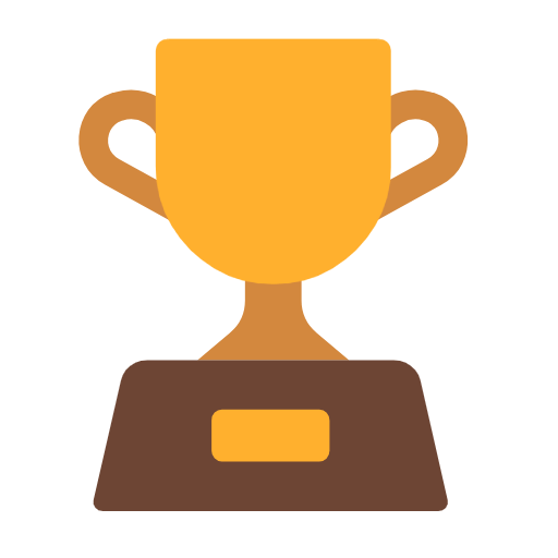 Microsoft design of the trophy emoji verson:Windows-11-23H2