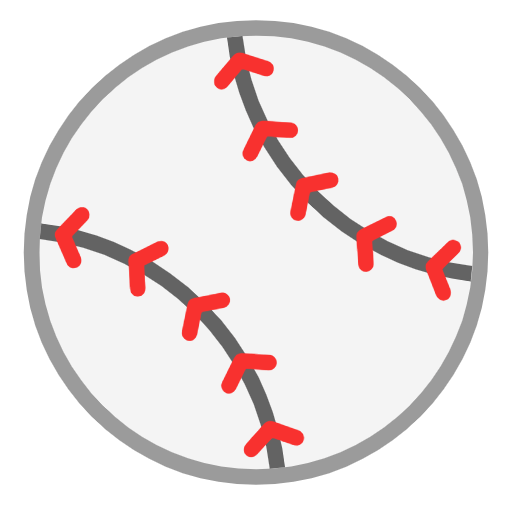 Microsoft Microsoft design of the baseball emoji verson:Windows-11-23H2