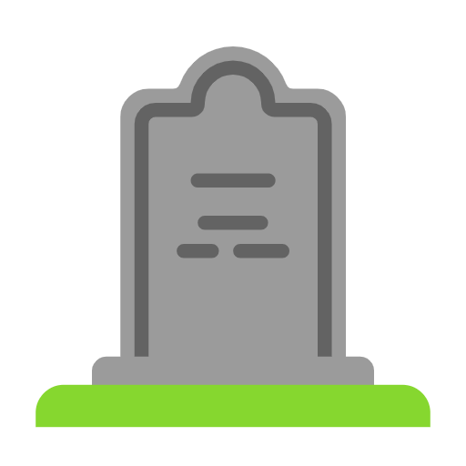 Microsoft design of the headstone emoji verson:Windows-11-23H2