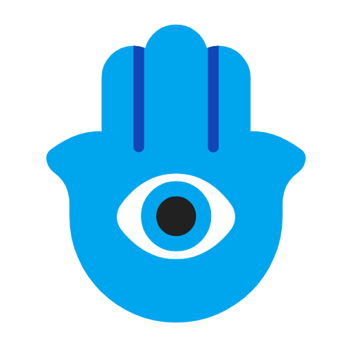 Microsoft design of the hamsa emoji verson:Windows-11-23H2